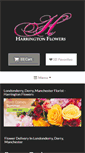 Mobile Screenshot of harringtonflowers.com